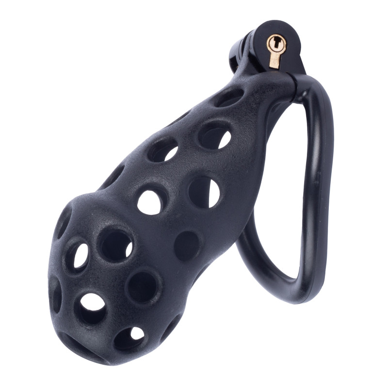 CockLock Cage de chasteté Dotty XL 10 x 4cm Noire